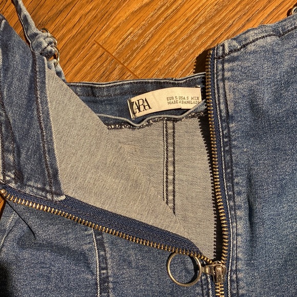 Zara Dress Jeans S - Picture 2 of 2
